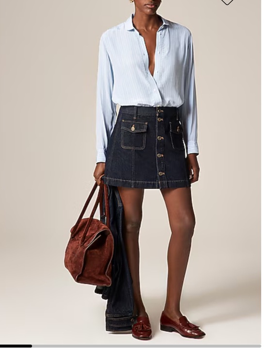 J. Crew Dresses & Skirts - J. Crew denim skirt